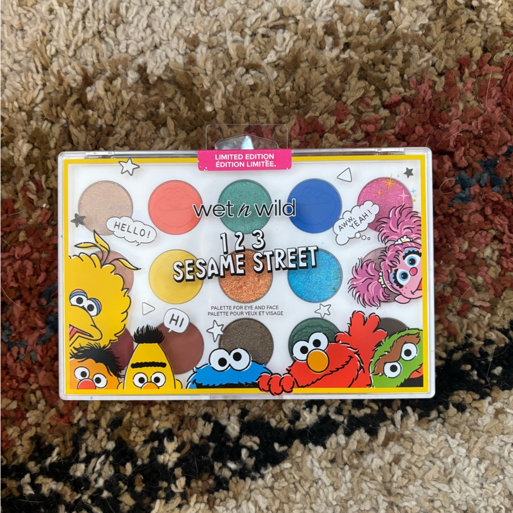 Sesame Street Wet N Wild Palette Brand New